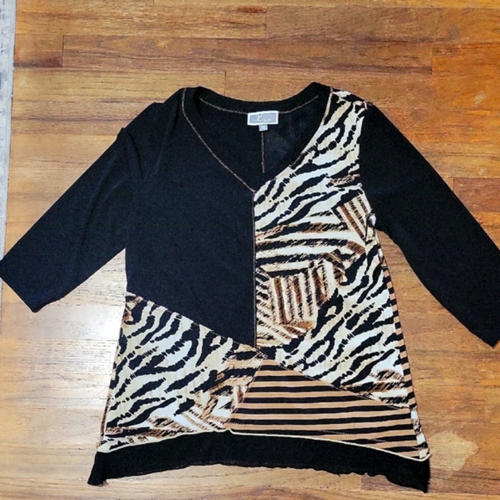 🔵3/$13 JM Collection Blouse